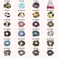 Scrunchy - 10-Dozen Fashion Scrunchies - Assorted Colors - HS-Fashion
